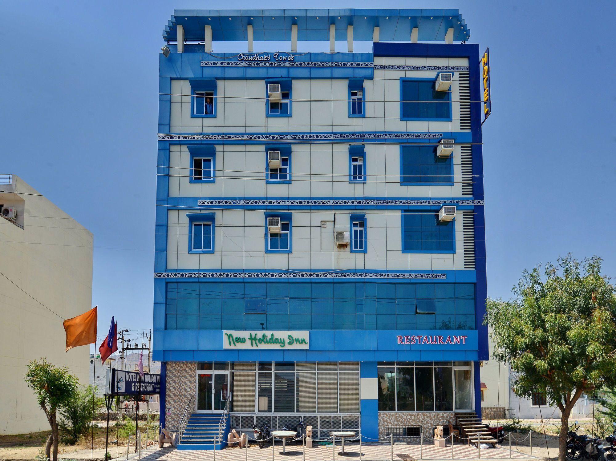 אג'מר Oyo 2061 Hotel New Holiday Inn מראה חיצוני תמונה